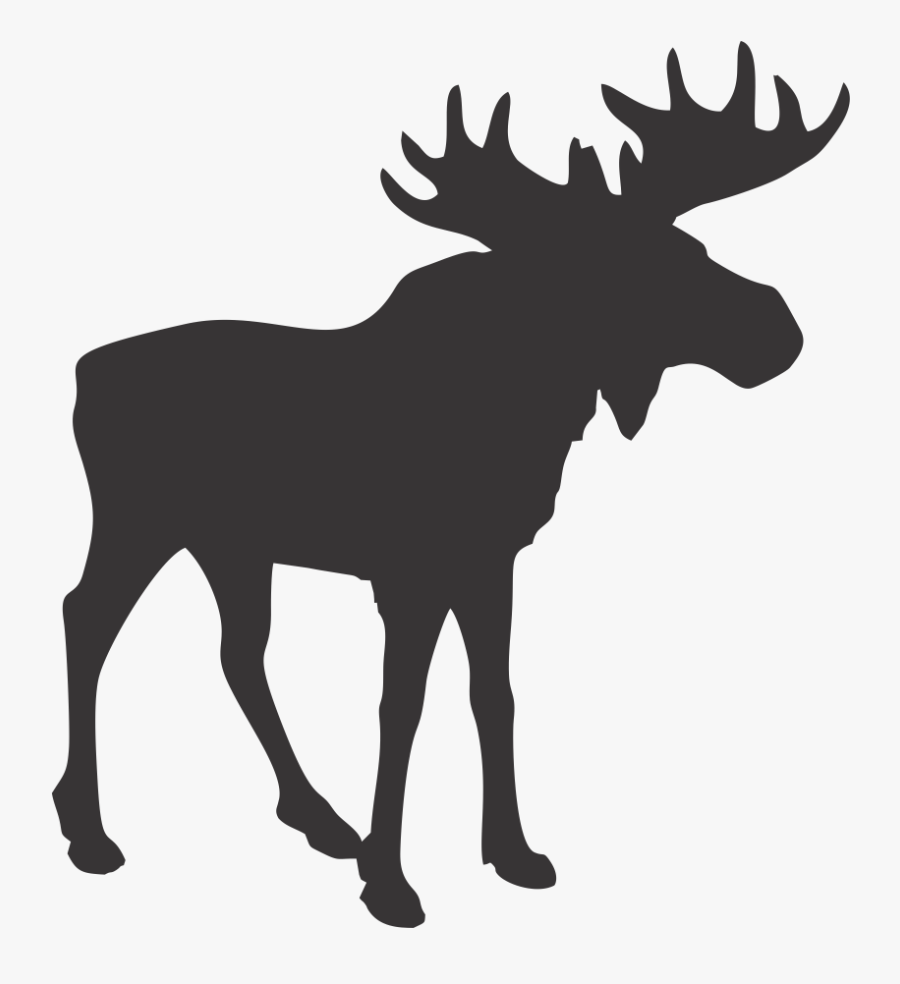 Download Moose Clipart Moose Canadian - Moose Silhouette Free , Free Transparent Clipart - ClipartKey