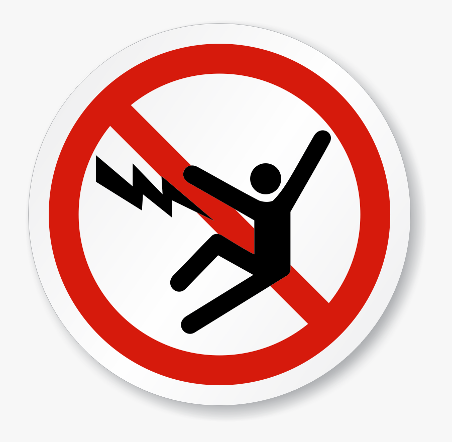Danger Clipart Electricuted - Vedanta Life Saving Rule, Transparent Clipart