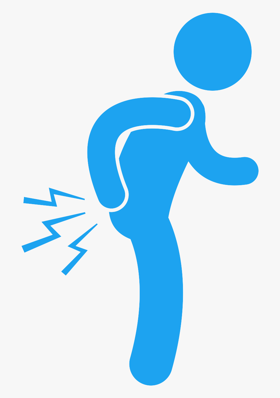 Hip & Thigh - Lower Back Pain Clipart, Transparent Clipart