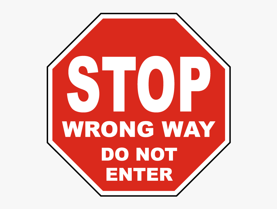 Do Not Sign - Stop Sign, Transparent Clipart
