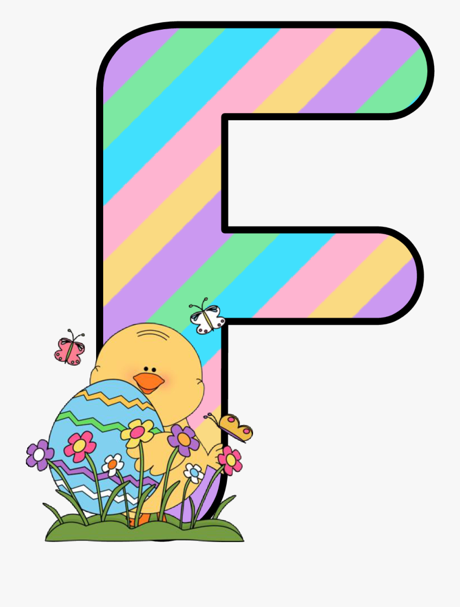 Alfabeto Easter De Kidsparkz Holiday Fonts, Transparent Clipart