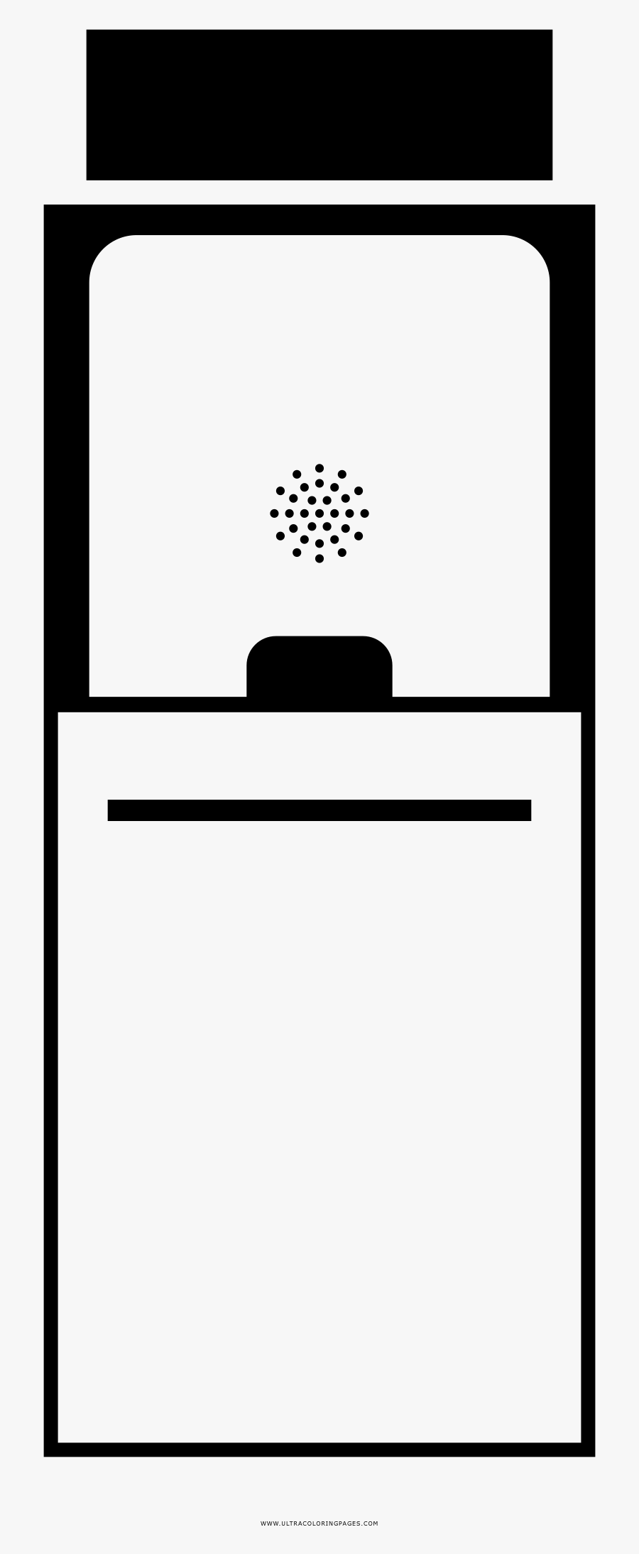 Ticket Booth Coloring Page Clipart , Png Download - Monochrome , Free ...