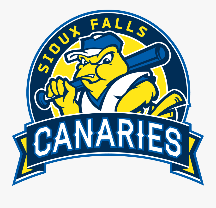 Sioux Falls Canaries Logo, Transparent Clipart