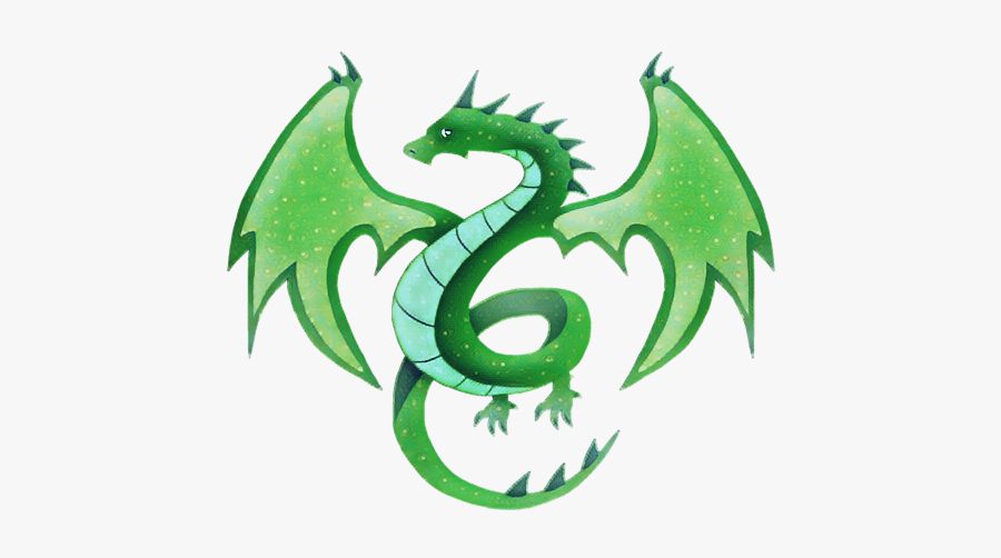 #dragon #myillustration #mythical #creature #green - Dragon, Transparent Clipart