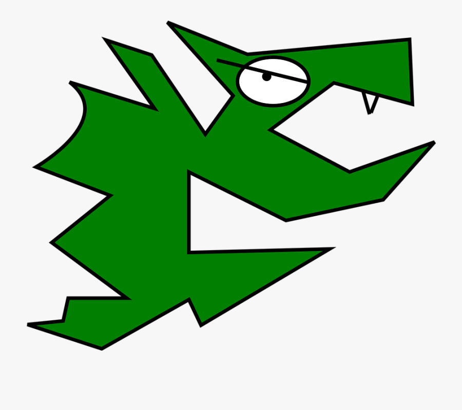 Dragon, Mythical Creature, Green, Fantasy, Monster - Dragon, Transparent Clipart