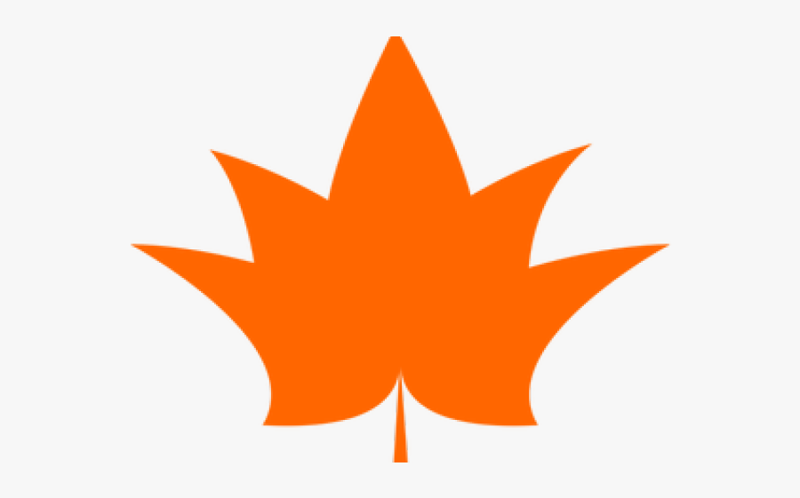 Maple Leaf Clipart Daun - Cartoon Fall Maple Leaf, Transparent Clipart