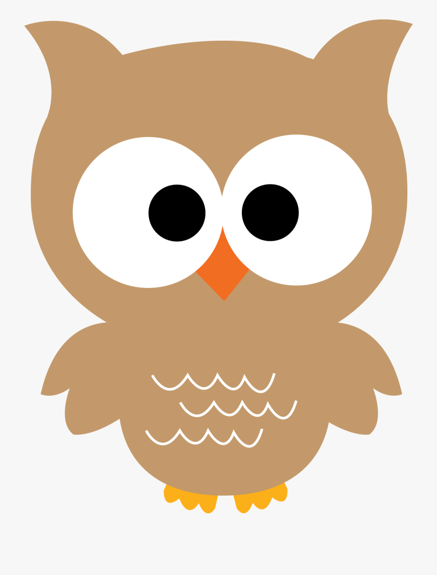 Transparent Cute School Owl Clipart - Baby Owl Clipart, Transparent Clipart