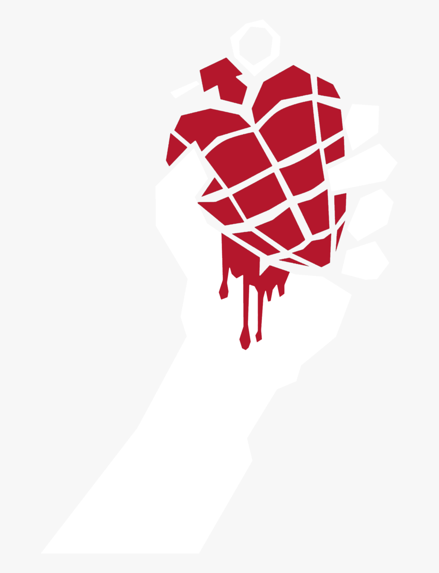 Arm Holding Heart - Green Day American Idiot Png, Transparent Clipart