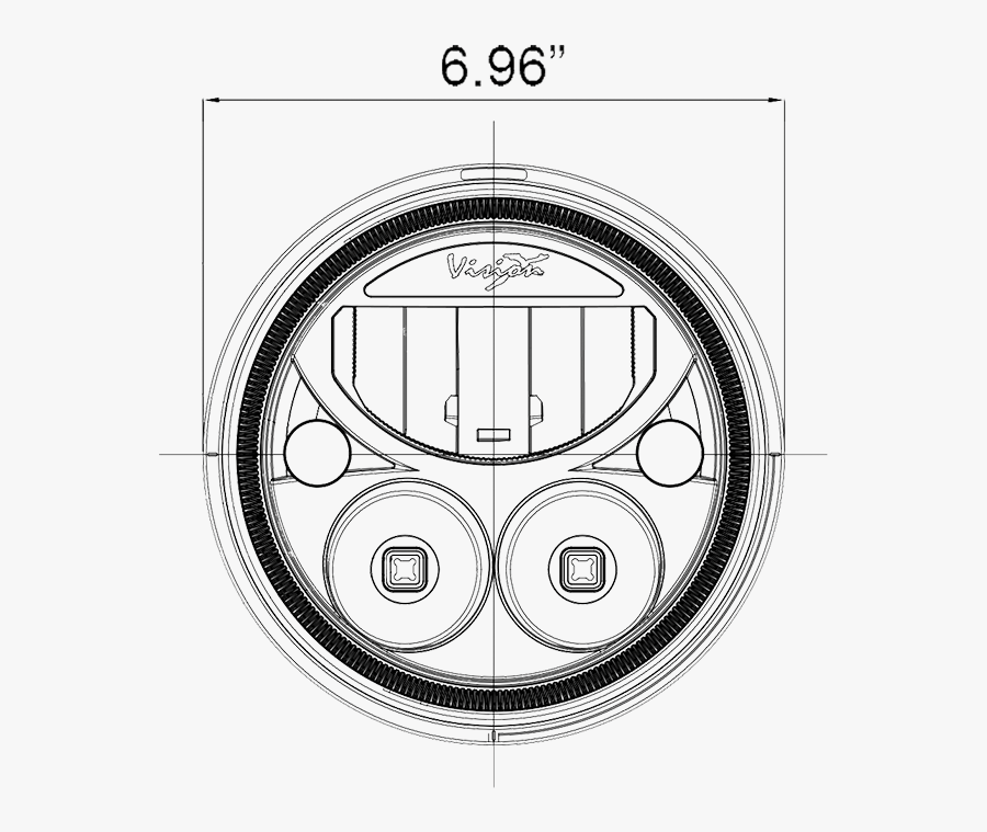 Vx Series Led Headlight Vision X Usa - Pabrik Air Mineral Aceh, Transparent Clipart