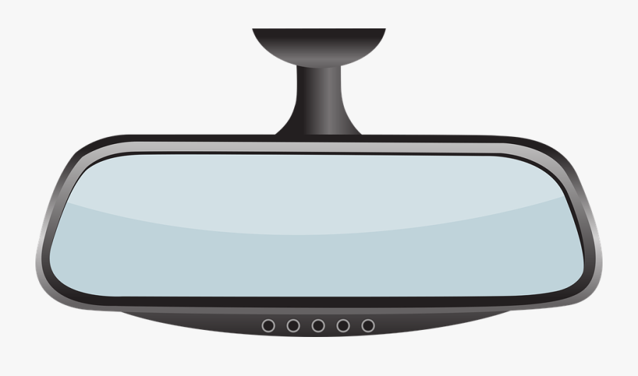 Rear View Mirror Vector, Transparent Clipart