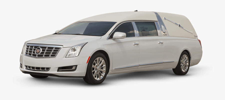 White Hearse - Hearse Png, Transparent Clipart