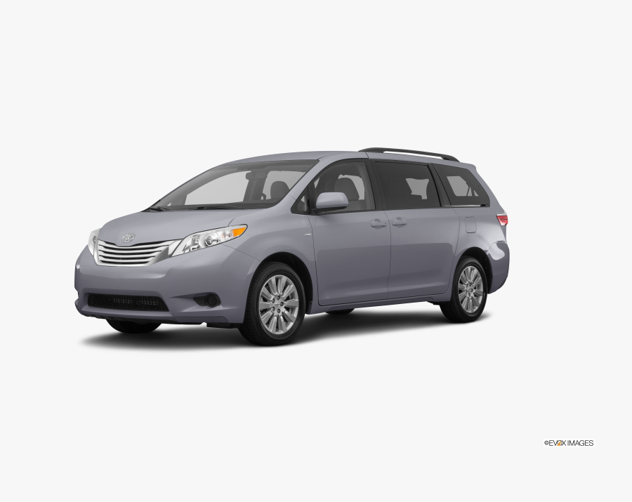 Xle Minivan D - Toyota Sienna Silver, Transparent Clipart