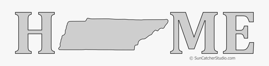 Tennessee Clipart Stencil, Transparent Clipart