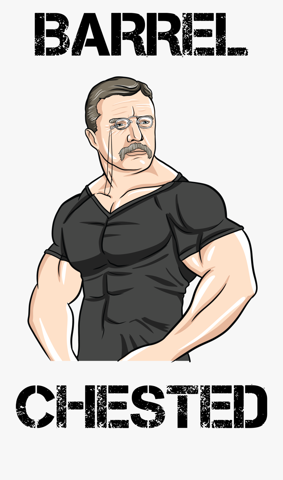 Teddy Roosevelt Png - Poster, Transparent Clipart