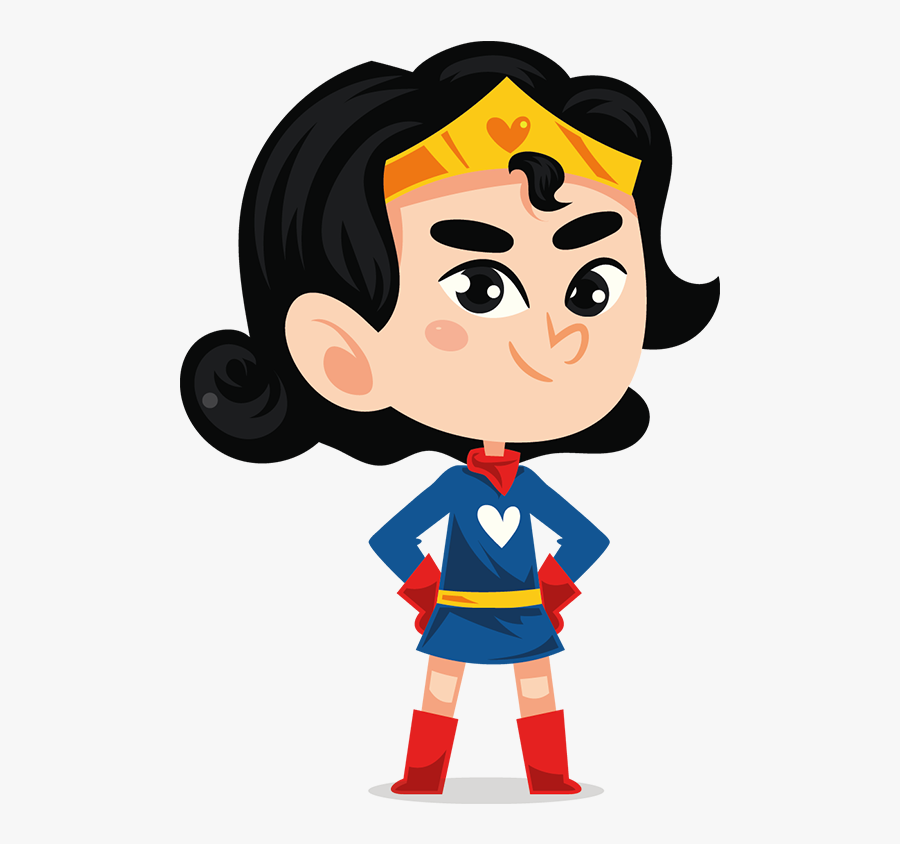 Time Management Superhero, Transparent Clipart