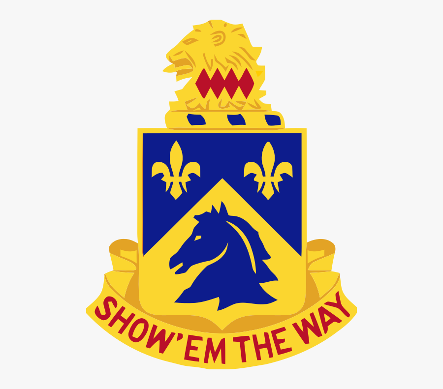 102nd Cavalry Group Insignia - 102 Cavalry Regiment, Transparent Clipart