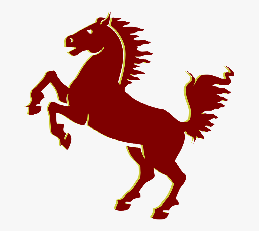 Horse, Animal, Nature, Stallion, Design, Mammal, Sign - Mustang Horse Cartoon, Transparent Clipart