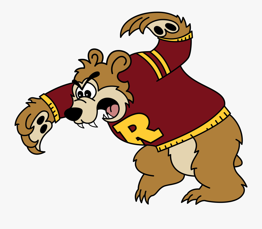Roosevelt High School Teddy Bear, Transparent Clipart
