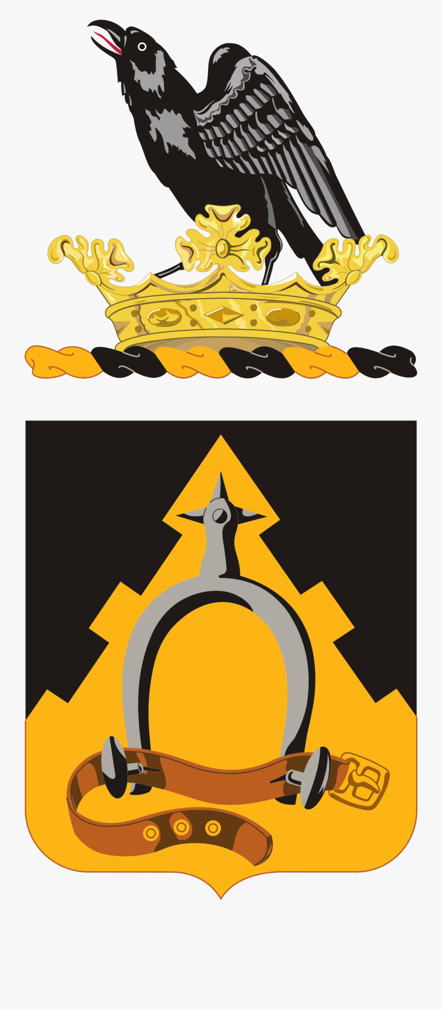 303rd Cav Rgt Coa - 803rd Armor, Transparent Clipart