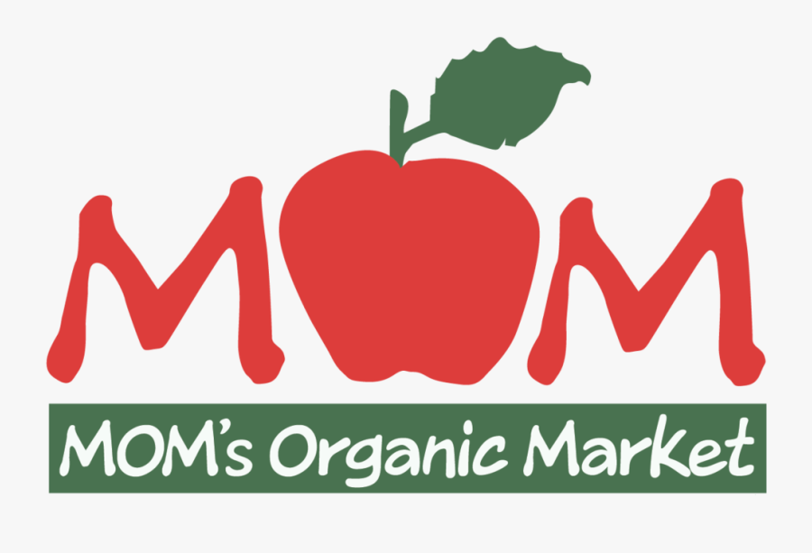 Mom's Organic Market Logo, Transparent Clipart