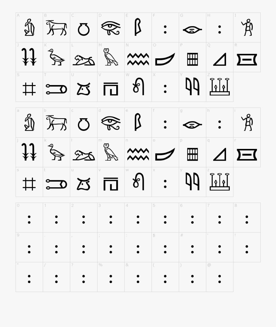 Clip Art Hieroglyphics Images - Hieroglyphics, Transparent Clipart