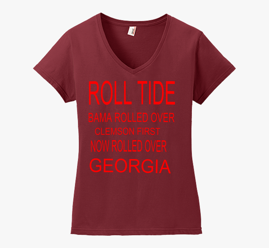 Bama Rolled Over Clemson First Now Rolled Ove Bama - Active Shirt, Transparent Clipart