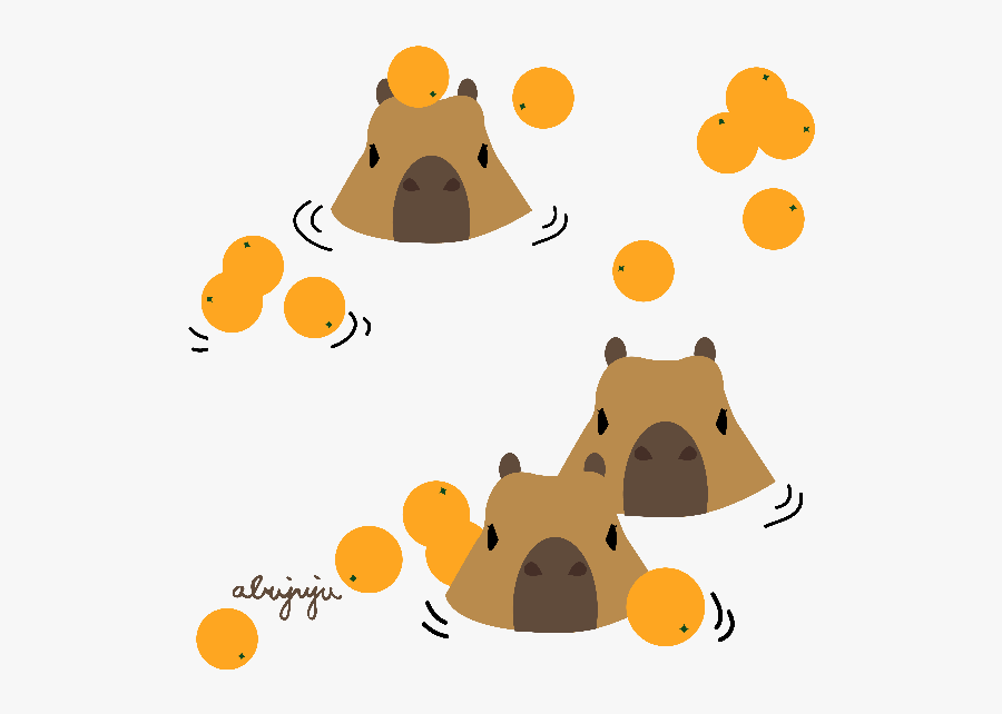 Capibara Animal En Eva Clipart , Png Download - Capybara Kawaii, Transparent Clipart