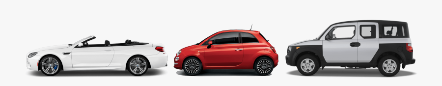 Cars - Fiat 500, Transparent Clipart