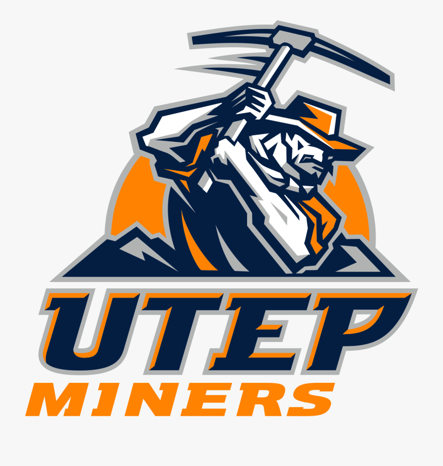 Image Result For Utep - Utep Miners Logo, Transparent Clipart