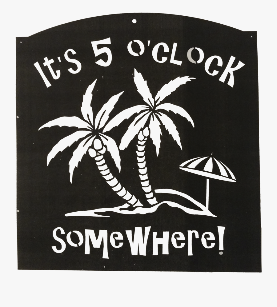 5 O'clock Somewhere Clip Art