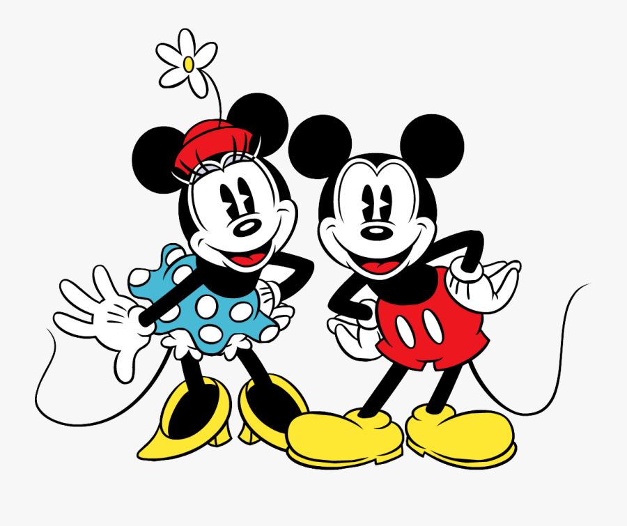 Disney World Best Clipart Transparent Png - 1920 Mickey Mouse And Minnie, Transparent Clipart