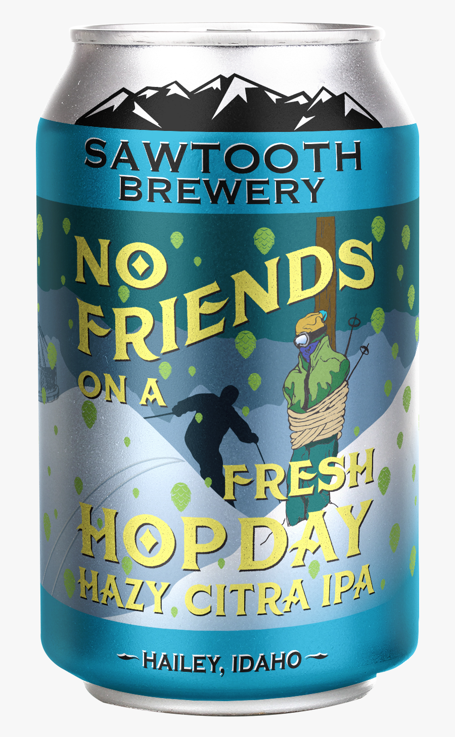 Clip Art Aluminum Can Mockup - Sawtooth Brewery, Transparent Clipart