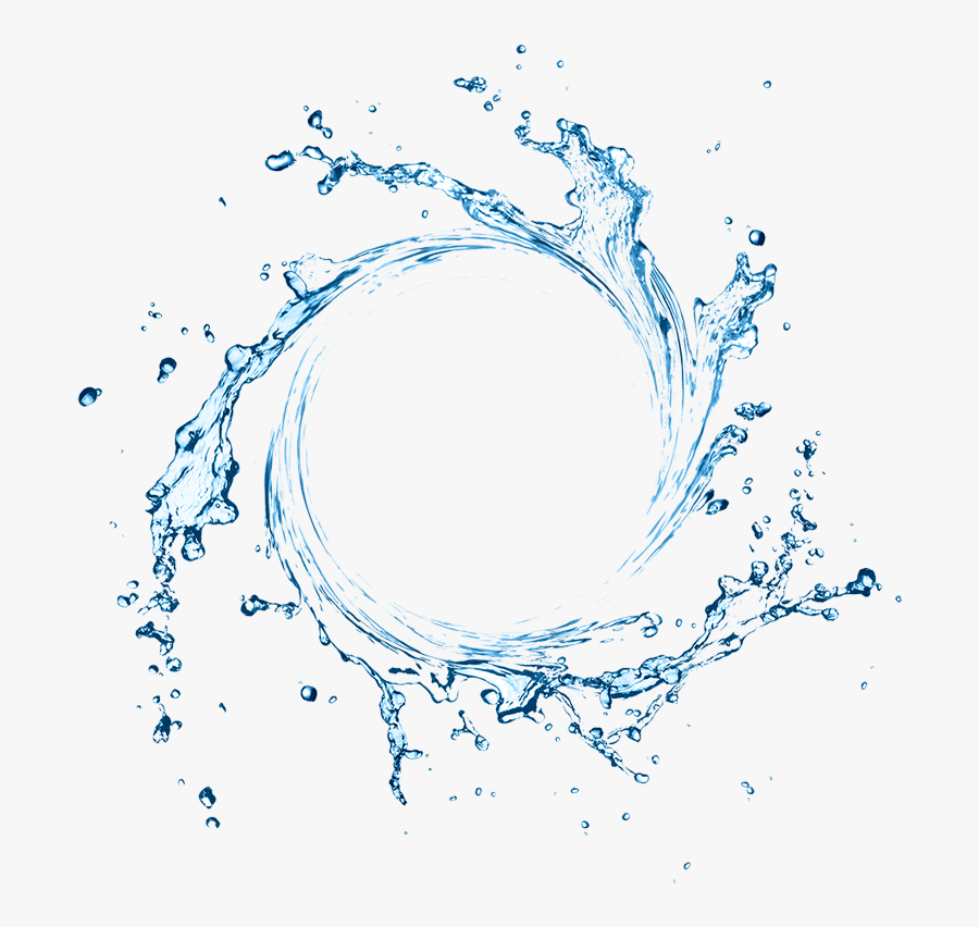 Circle Water Splash Png, Transparent Clipart