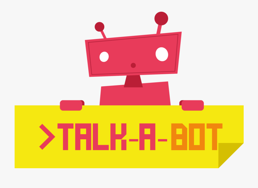 Shopping Center Chatbot For Visitor"s Loyalty - Talk A Bot Logo, Transparent Clipart