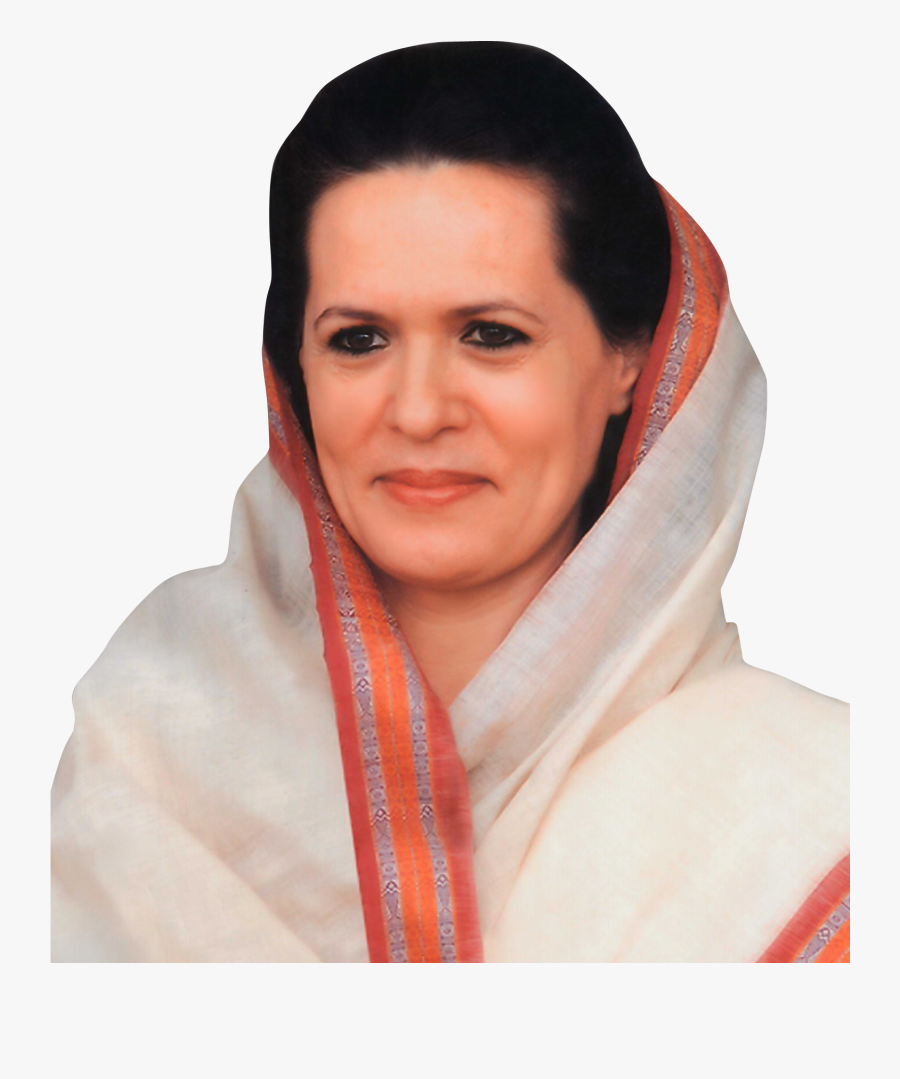 Sonia Gandhi , Png Download - Sonia Gandhi, Transparent Clipart