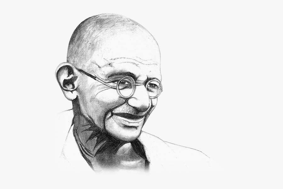 Mahatma Gandhi Png - Five Lines On Gandhi Jayanti, Transparent Clipart