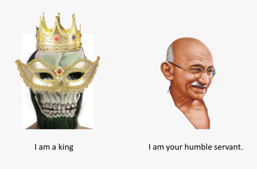 Gandhi King - Mask, Transparent Clipart