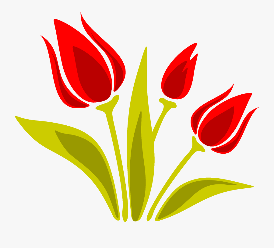 Clip Art Black And White Stock Indira Gandhi Memorial - Tulip Vector Flower, Transparent Clipart