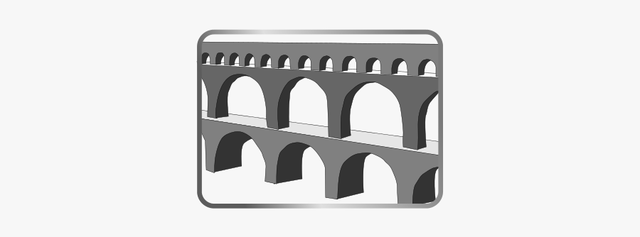 Aqueduct - Aqueduct Clipart, Transparent Clipart
