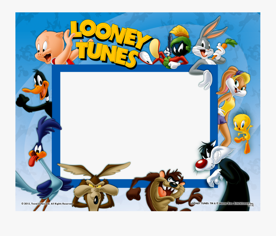 Transparent Looney Tune Clipart - Looney Tunes Frame, Transparent Clipart