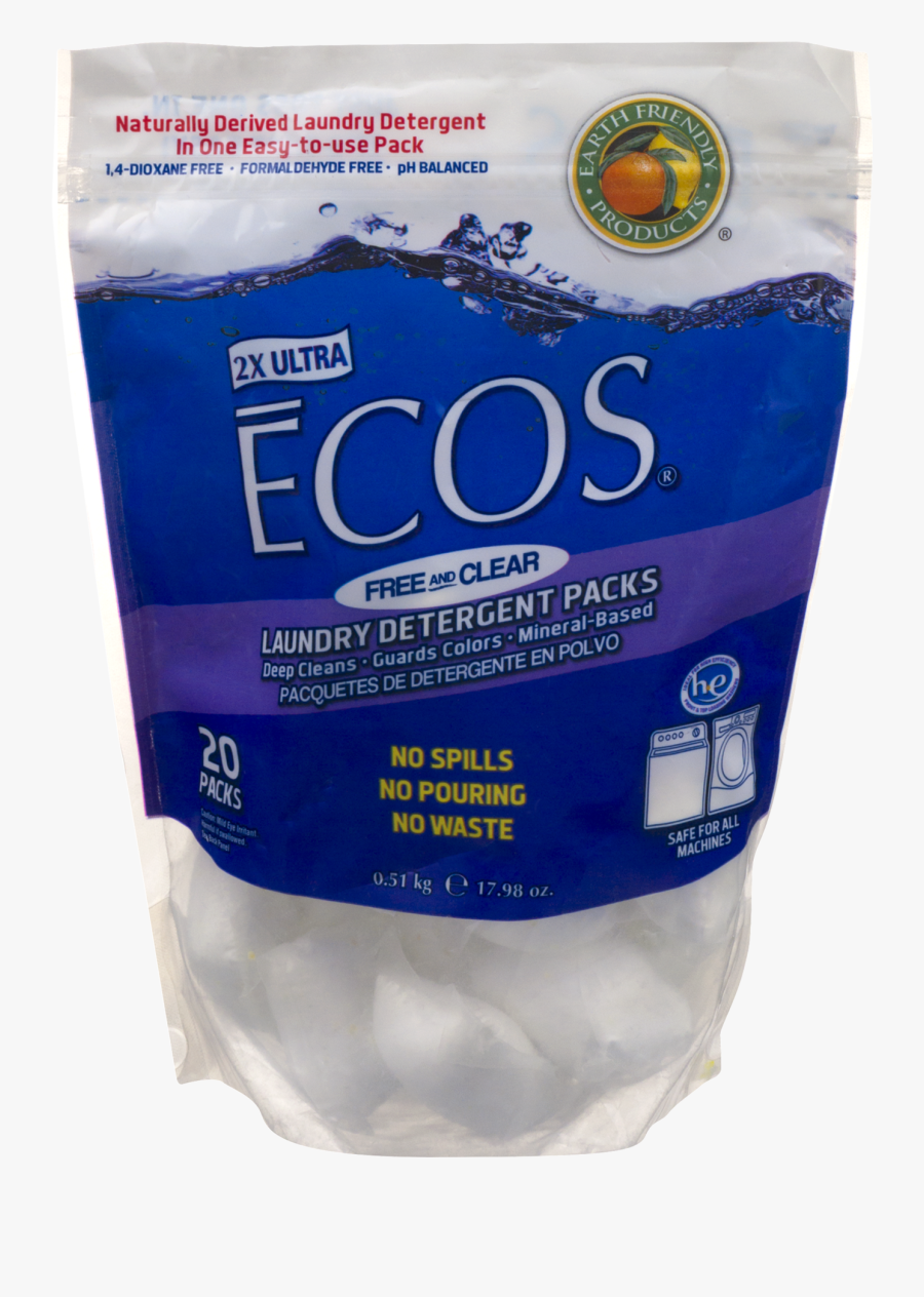 Ecos Free & Clear Laundry Detergent , Png Download - Earth Friendly Products, Transparent Clipart