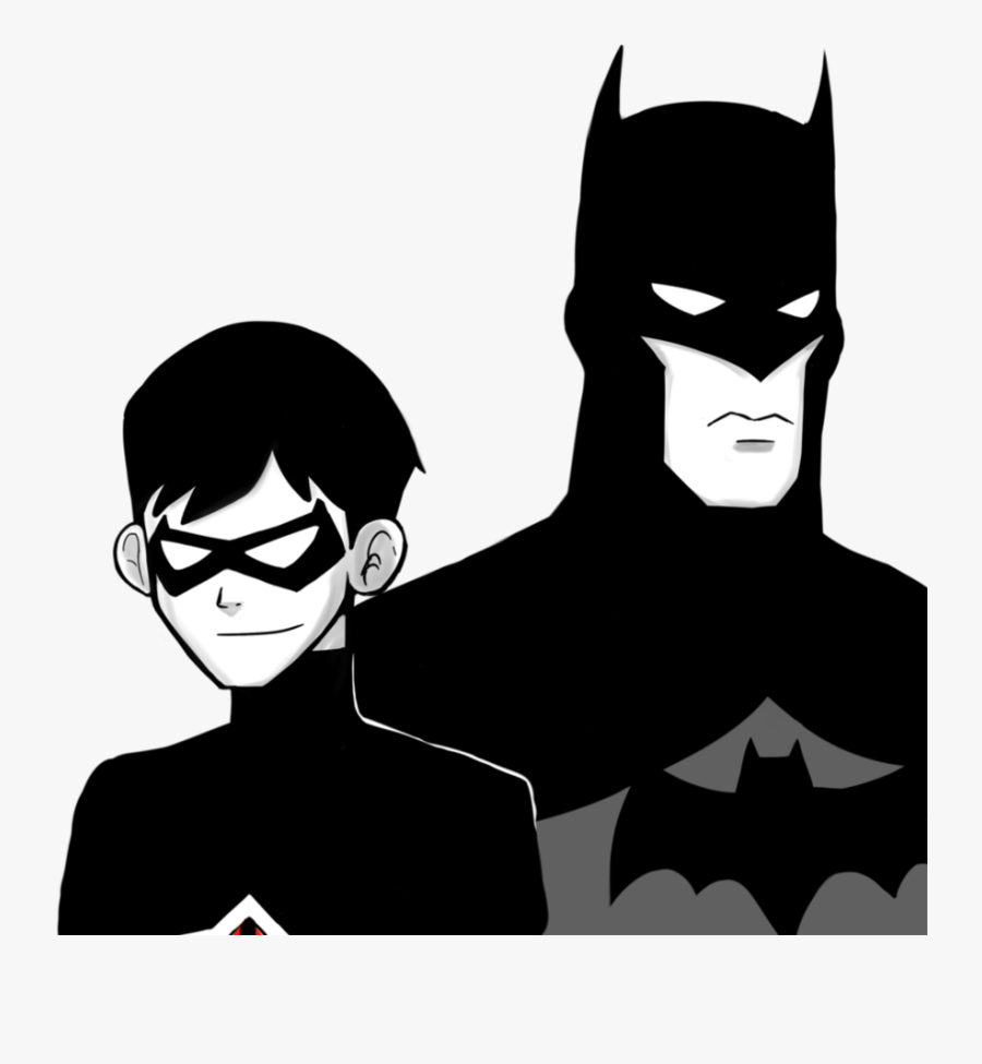 Robin Batman Dick Grayson Nightwing Two-face - Robin Batman Face, Transparent Clipart