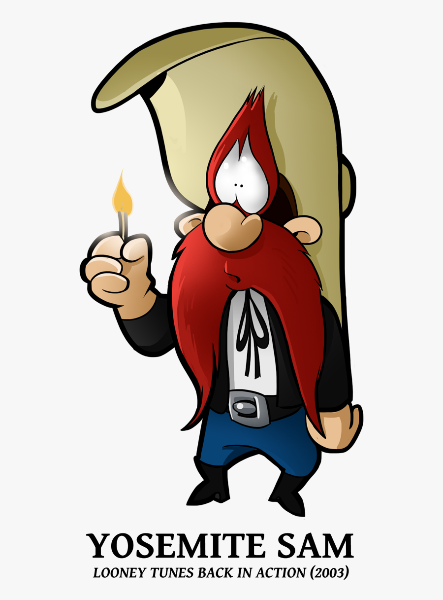 Transparent Yosemite Sam Png - Yosemite Sam Looney Tunes, Transparent Clipart