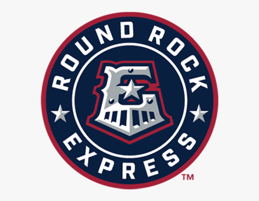 Round Rock Express Logo 2019, Transparent Clipart