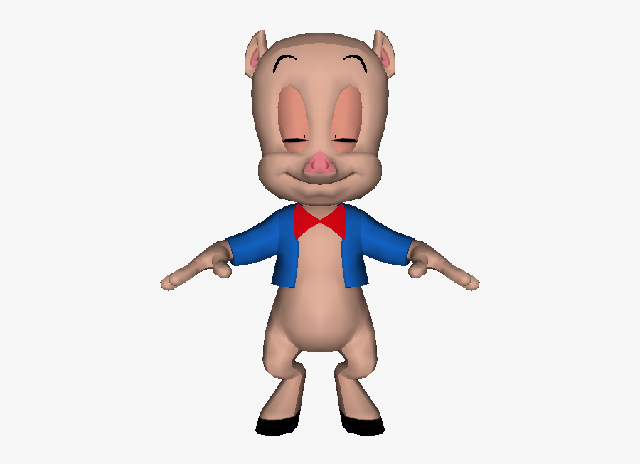 Download Zip Archive - Porky In New Looney Tunes, Transparent Clipart