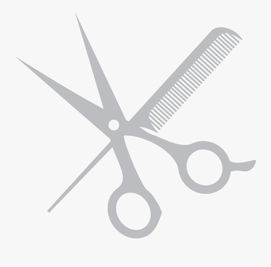 Scissors Salon Logo Png, Transparent Clipart