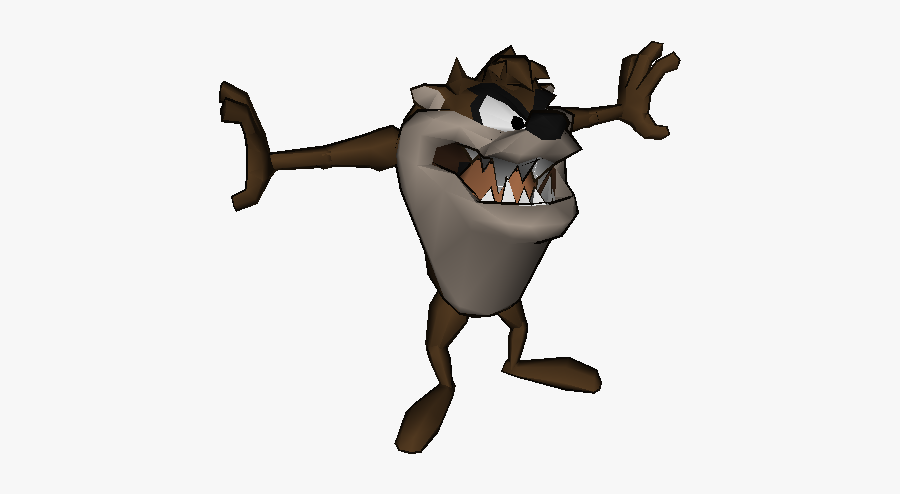 Clip Art Playstation Taz The Models - Looney Tunes Space Race Characters, Transparent Clipart