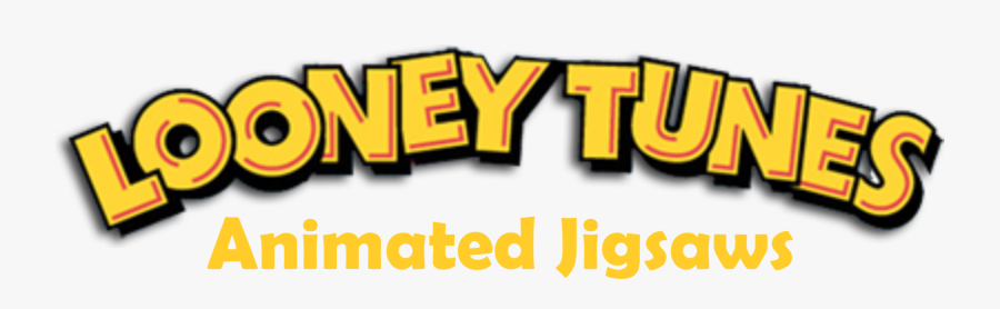Looney Tunes Animated Jigsaws Logo - "the Bugs Bunny/looney Tunes Comedy Hour" (1985), Transparent Clipart