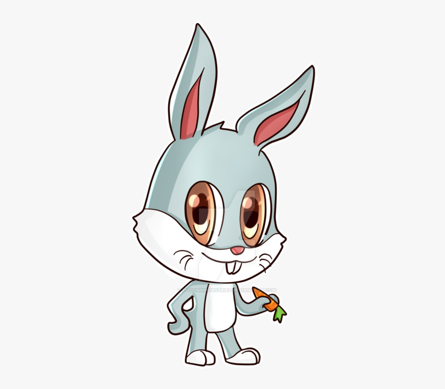 Drawing Bunnies Looney Tunes - Cartoon, Transparent Clipart