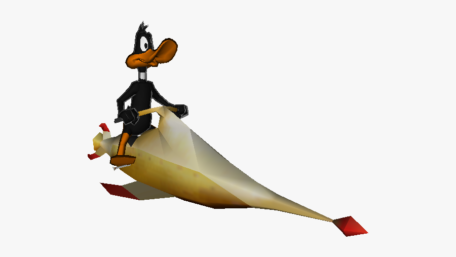 Clip Art Playstation Daffy Duck The - Looney Tunes Space Race Daffy Duck, Transparent Clipart